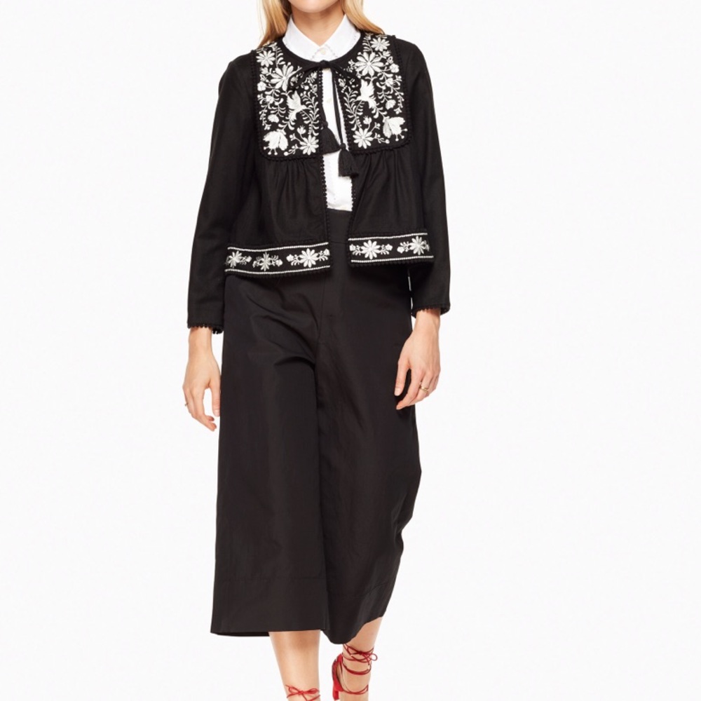 Kate Spade embroidered jacket
